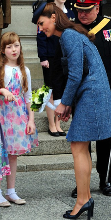 Kate Middleton repite modelo en Nothingham, donde se celebra ahora el 60 Jubileo