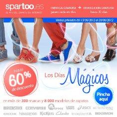 Buenas direcciones: Spartoo, calzado y complementos con hasta un 60% de descuento