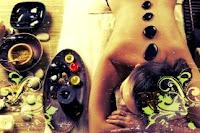 Masajes antiestres con piedras ...