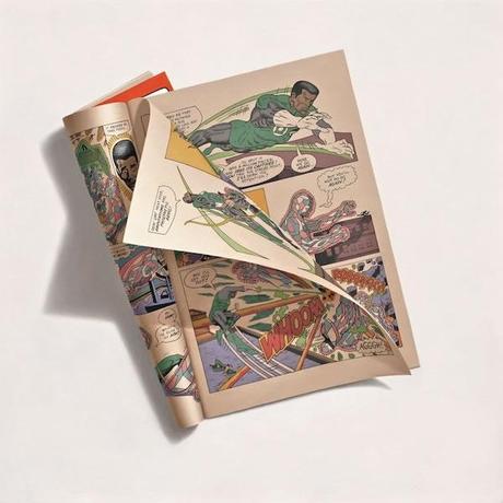 Sharon Moody :: pintura hiperrealista de cómics