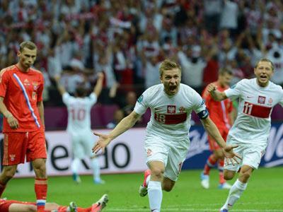 Polonia 1 - Rusia 1: vida para los polacos