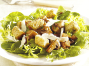 Ensalada caliente champiñones