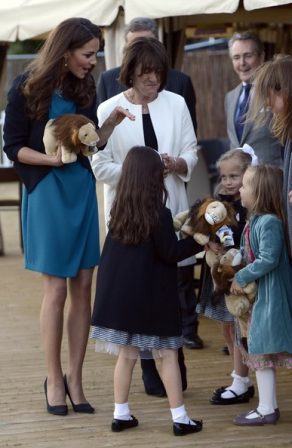 Kate Middleton, elegantísima de Erden, en la Parada de la Guardia Real en Londres