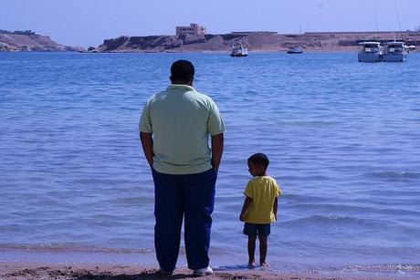 Father & son..@ Sharm el sheikh