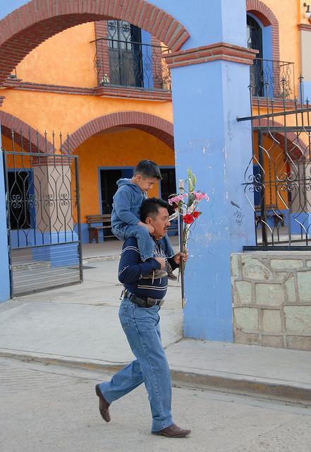 Father and Son Oaxaca