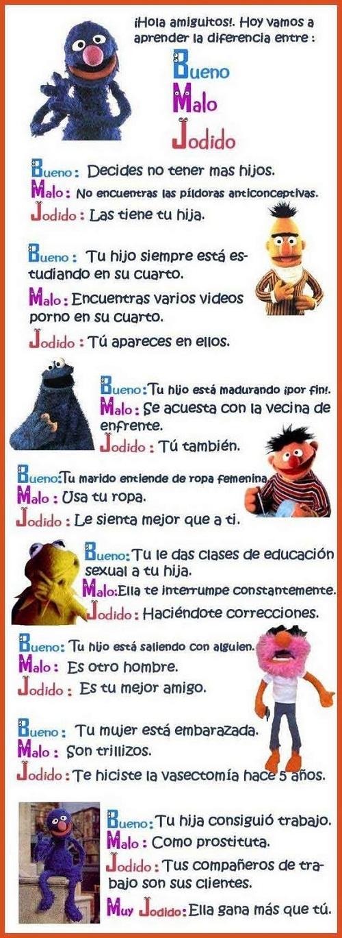 La vida, siempre tan relativa.