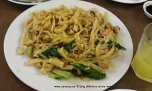 Chenji – Qi Xin Mian Guan. “El Chino Chino”, el mejor chino de Barcelona Tallarines hechos a mano