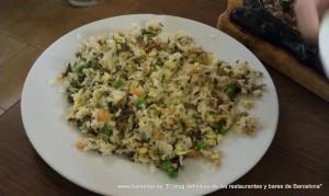 Chenji – Qi Xin Mian Guan. “El Chino Chino”, el mejor chino de Barcelona Arroz Mei Cai