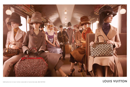 Campaña de Louis Vuitton Otoño/Invierno, 2012-2013, por Steven Meisen