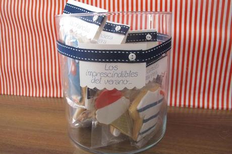 galletas marineras en bote de cristal