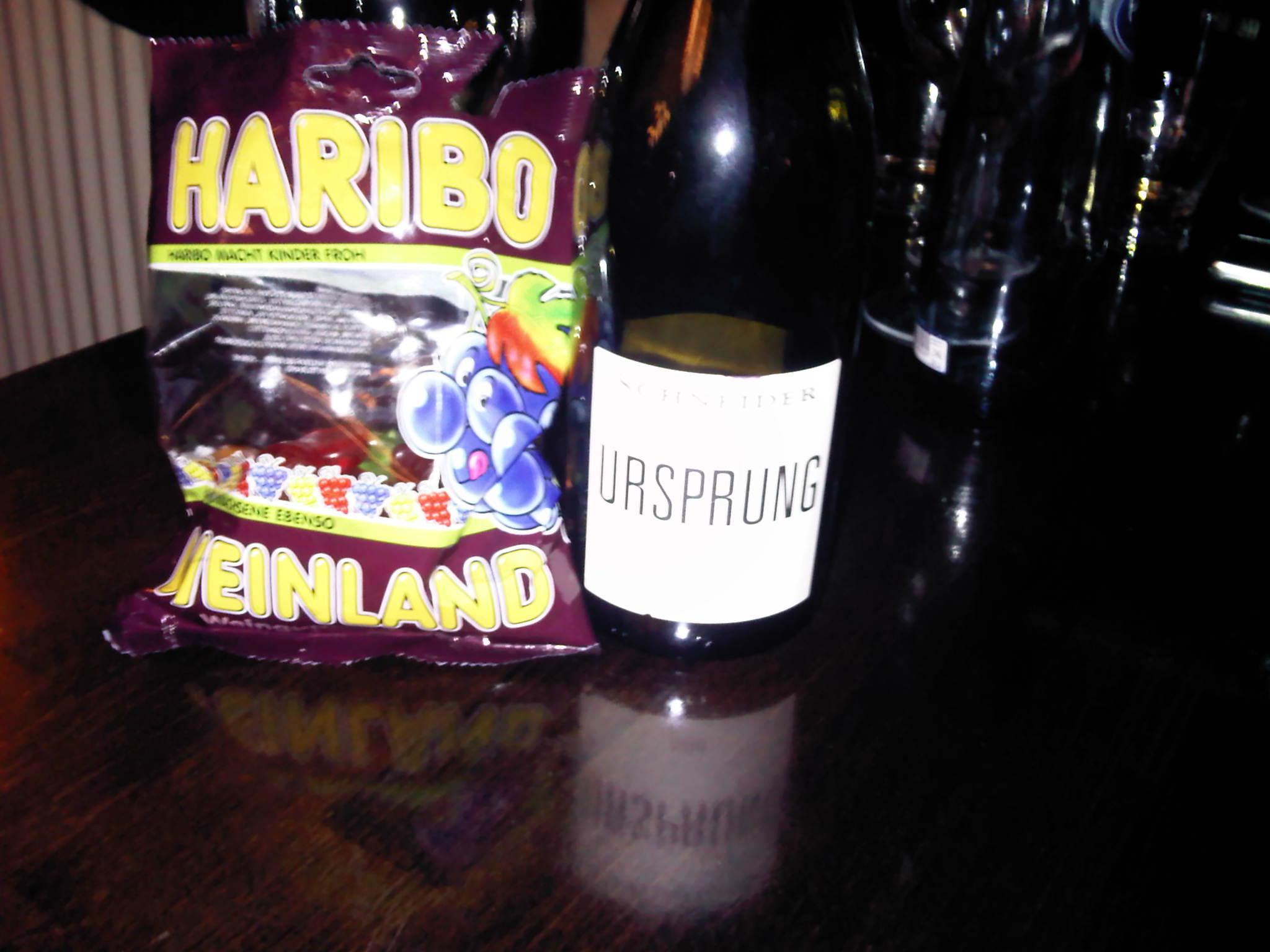 Ursprung 2010 Bodega Markus Schneider, Vino con sabor a gomitas de Haribo