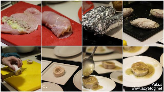 Un menú cocinado con productos Gourmet