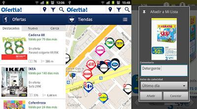 Ofertia! y Tiendeo, los catálogos y ofertas de tus tiendas habituales en tu Android