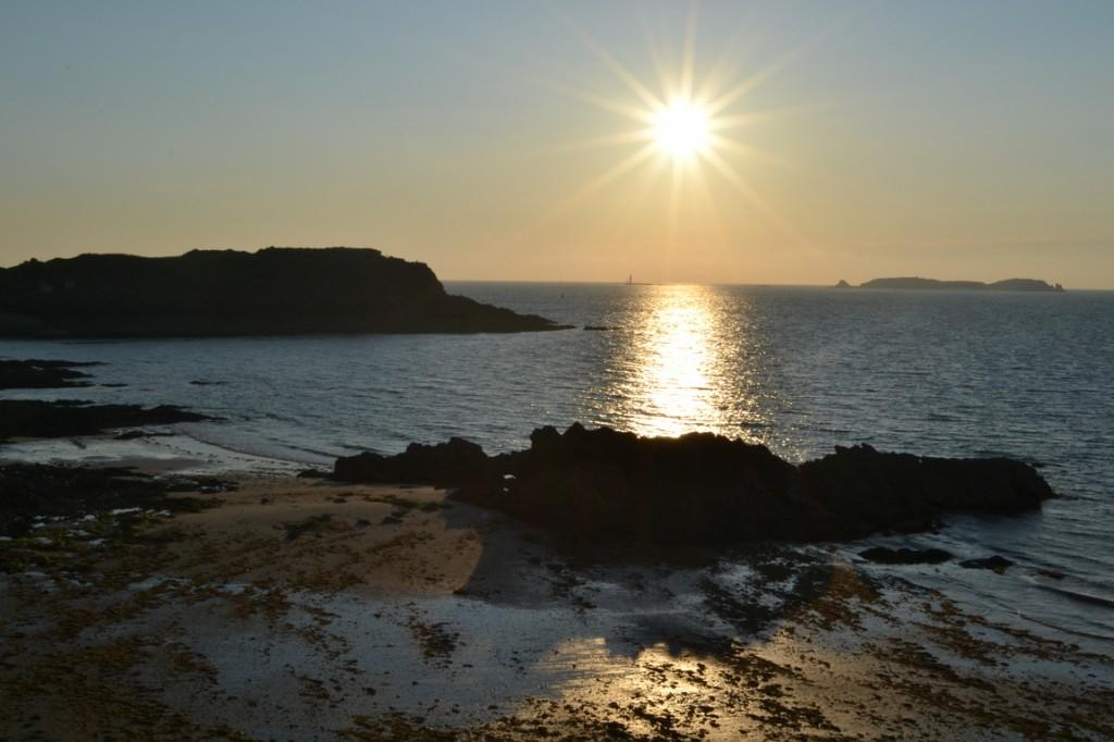 Atardecer en Saint-Maló