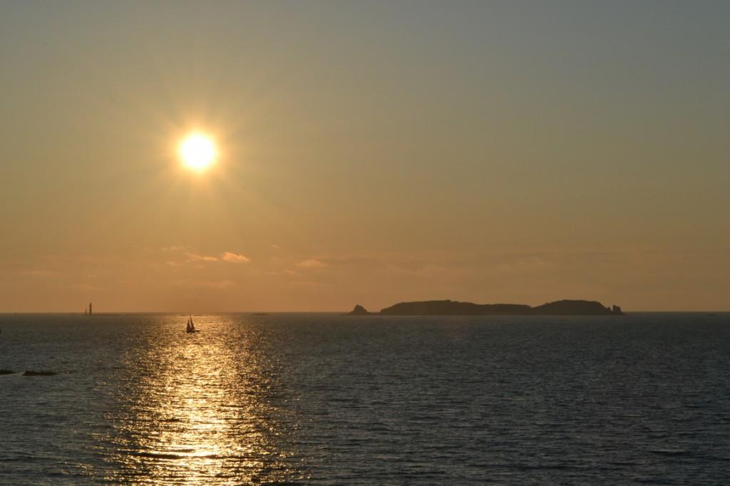Atardecer en Saint-Maló