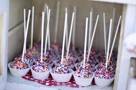 Mesas de dulces: los cake pops