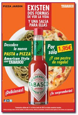 ¿Quieres comer en PIZZA JARDÍN por menos de 2 euros?