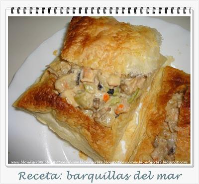 Vuestras recetas: barquillas del mar