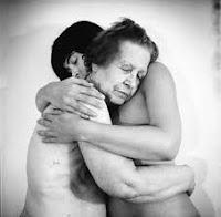 La belleza del abrazo.