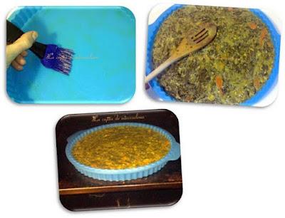 Tarta de espinacas 0%
