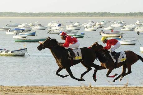 José A. González Salazar - Carreras de caballos de Sanlúcar de Barrameda Las Carreras de Caballos en Sanlucar.