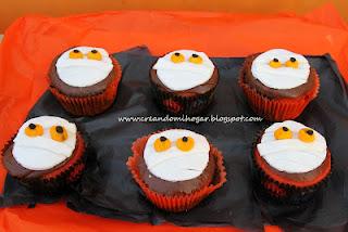 Cupcakes de halloween.