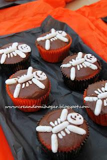 Cupcakes de halloween.