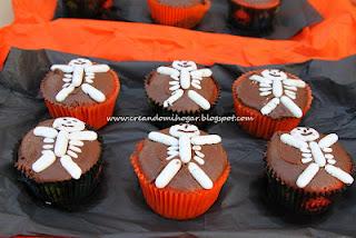 Cupcakes de halloween.