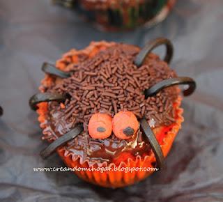 Cupcakes de halloween.