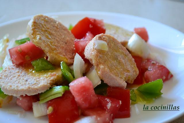 ENSALADA DE HUEVAS DE MERLUZA