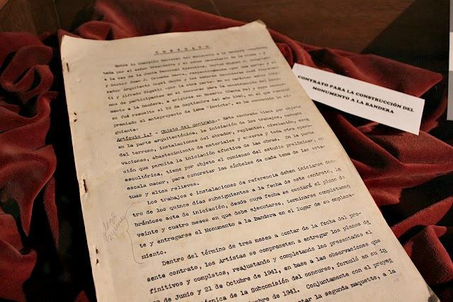 El Monumento a la Bandera por dentro