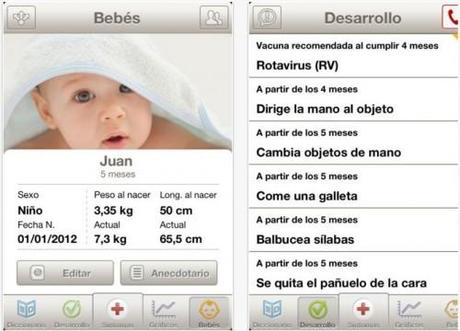 Consultas pediátricas en iPhone