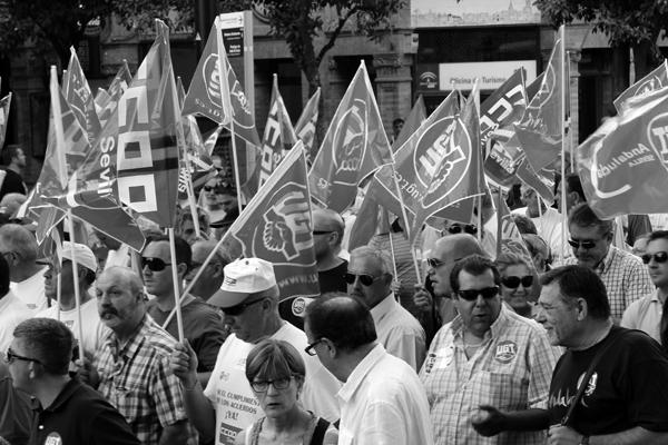 Manifestación del 20J en Sevilla
