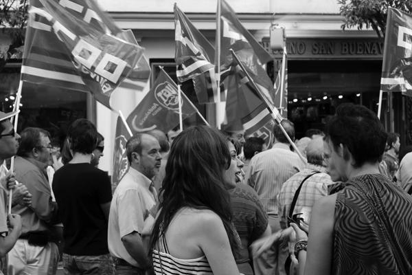 Manifestación del 20J en Sevilla