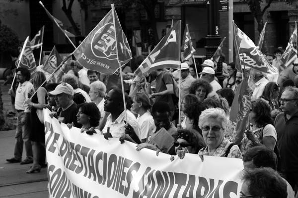 Manifestación del 20J en Sevilla