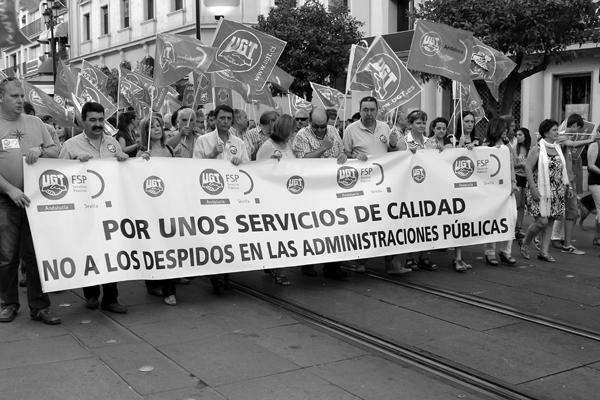 Manifestación del 20J en Sevilla
