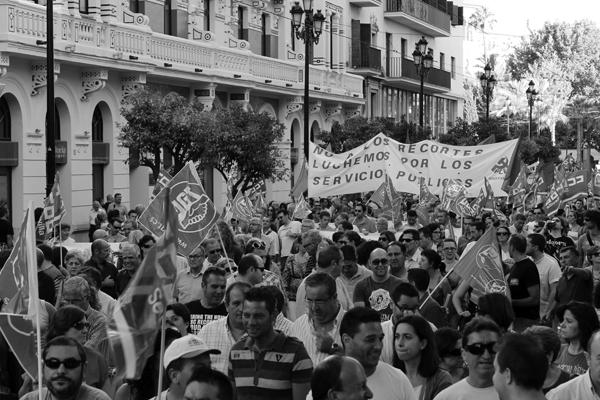 Manifestación del 20J en Sevilla