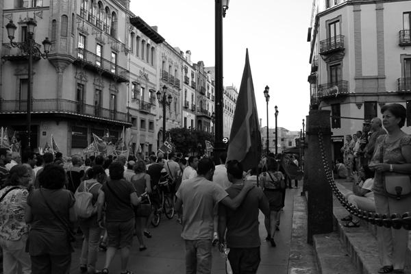 Manifestación del 20J en Sevilla