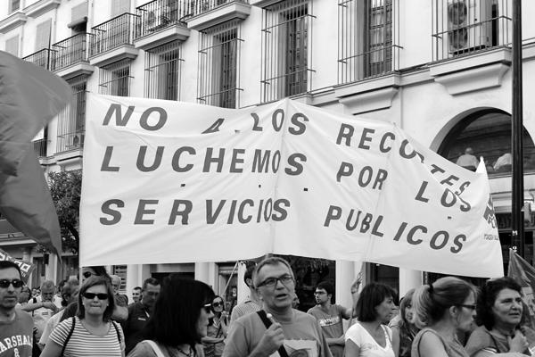 Manifestación del 20J en Sevilla