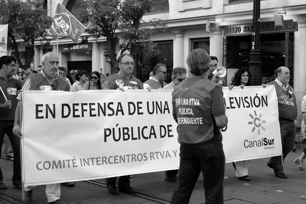 Manifestación del 20J en Sevilla