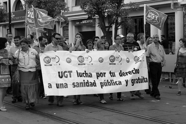 Manifestación del 20J en Sevilla
