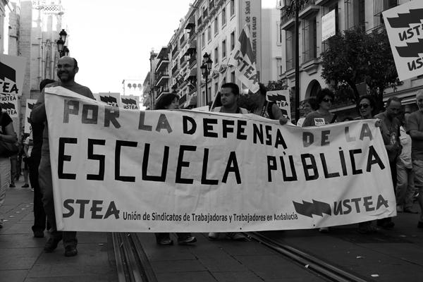 Manifestación del 20J en Sevilla
