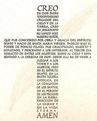 CREDO APOSTÓLICO EN LA BIBLIA