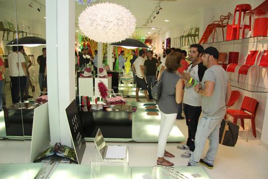 Valencia Shopening Night en Kartell