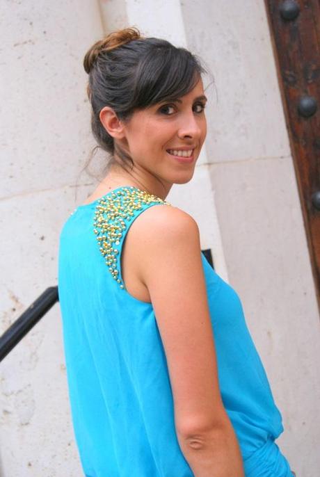 Blue Dress & Gold Blue Dress & Gold