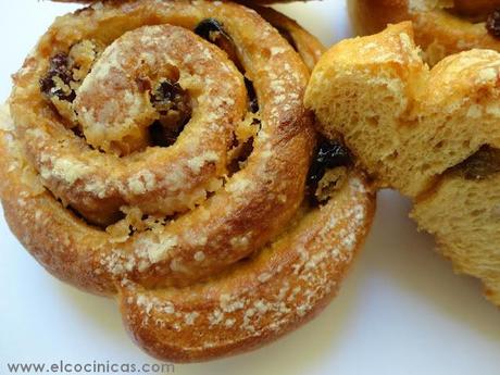 Chelsea Rolls. Rollos de caramelo. Bollos de Chelsea Chelsea Rolls. Rollos de caramelo. Bollos de Chelsea