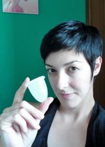 Marta, 21. “Embajadora de la copa Meluna”