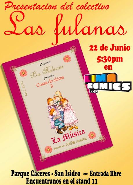 Eutanasia y Las Fulanas en LIMACOMICS