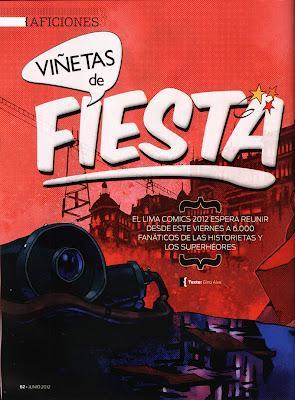 En Correo Semanal, LIMACOMICS Viñetas de Fiesta