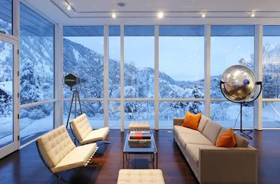 Minimalismo en la Nieve de Aspen